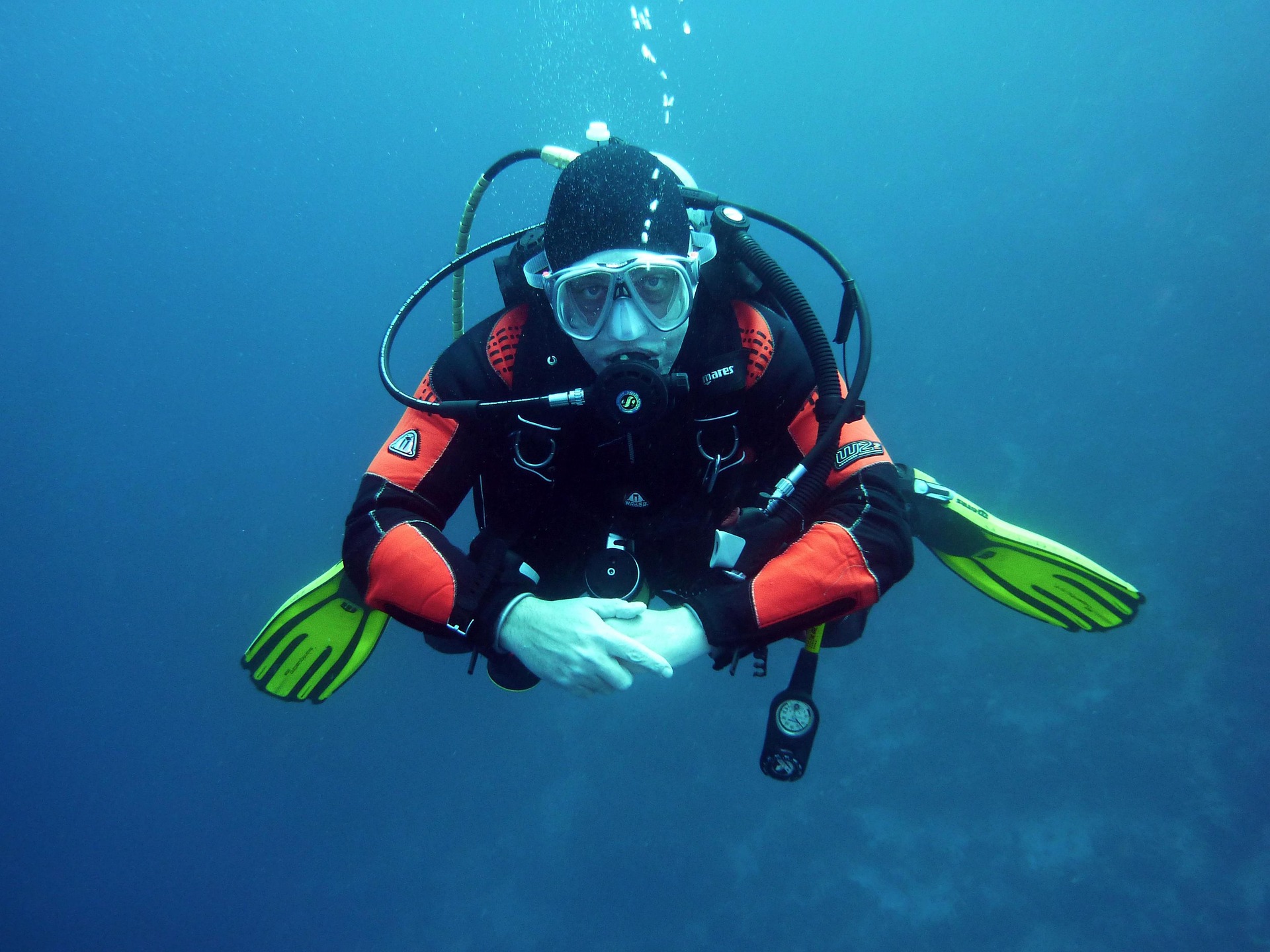 Certified scuba diving instructor in Hurghada, Egypt